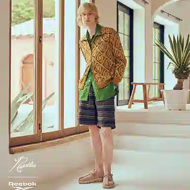 Needles x Reebok Beatnik Khaki