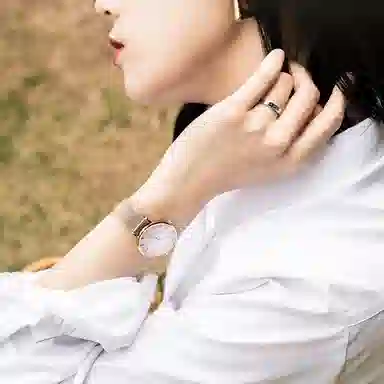 Daniel Wellington Engraved Ring Silver