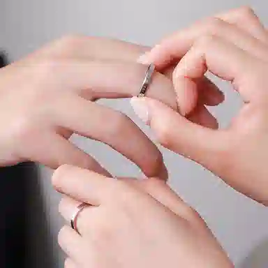 Daniel Wellington Engraved Ring Silver