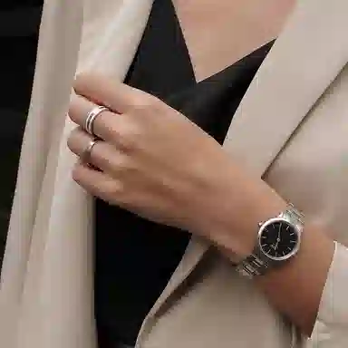 Daniel Wellington Engraved Ring Silver