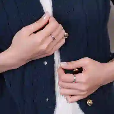 Daniel Wellington Engraved Ring Silver