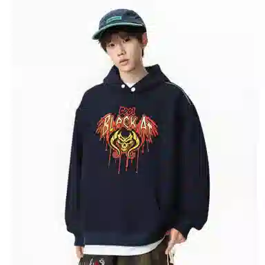 BLACK AT LOGO