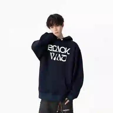 BLACK AT LOGO