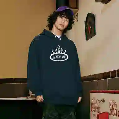 BLACK AT oversize