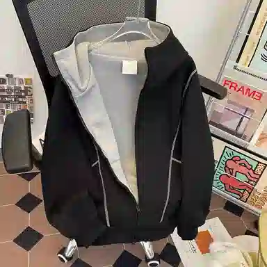 BLACK AT LOGO