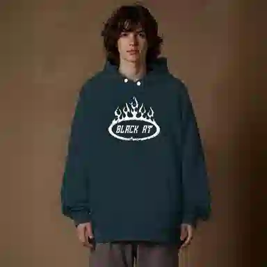 BLACK AT oversize