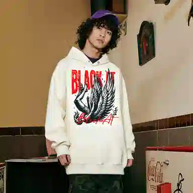 BLACK AT oversize