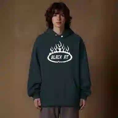 BLACK AT oversize