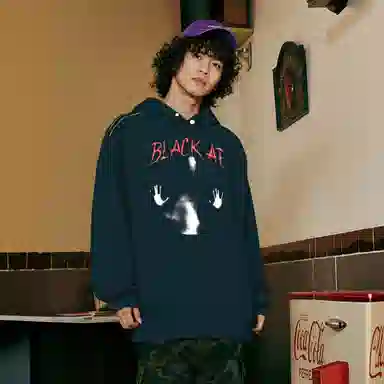 BLACK AT oversize
