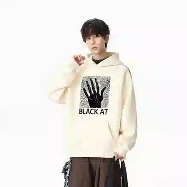 BLACK AT LOGO