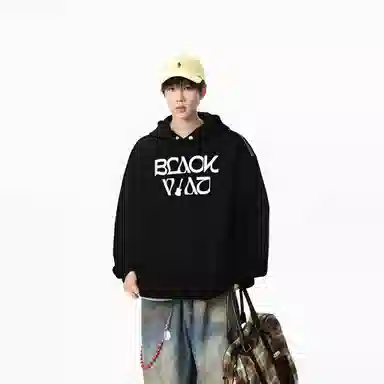 BLACK AT LOGO