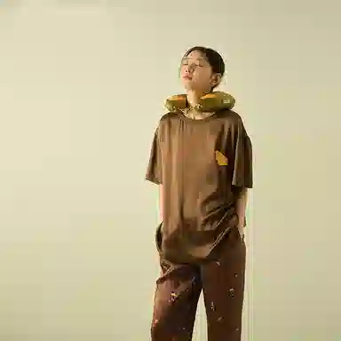 桑罗 无性别桑蚕丝可外穿情侣家居服睡衣上装 男女同款