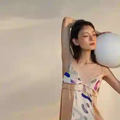 桑罗 亲肤凉感透气无袖吊带睡裙 女款 栗壳棕