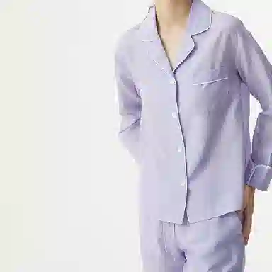 桑罗 新品桑蚕丝丝棉睡衣套装柔软透气亲肤自在秋冬可外穿 家居套装 女款