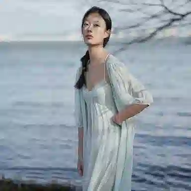 桑罗 纯色蕾丝拼接纯欲风睡衣套装 女款