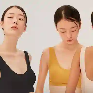 桑罗 纯色无痕透气抗菌文胸 女款