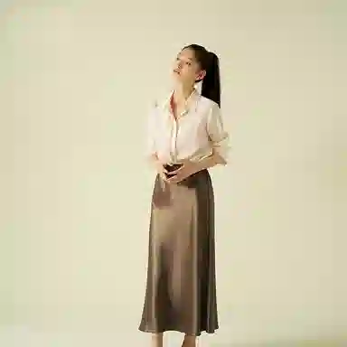 桑罗 防晒衬衣优雅女装上衣长袖衬衫 女款