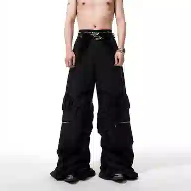 START EXCEED END Wide Leg Pants Black