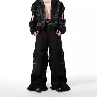 START EXCEED END Wide Leg Pants Black