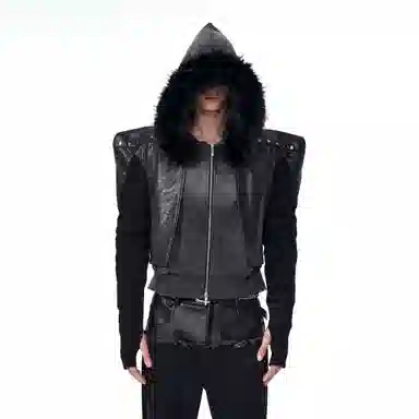 START EXCEED END Asymmetric Knit Jacket