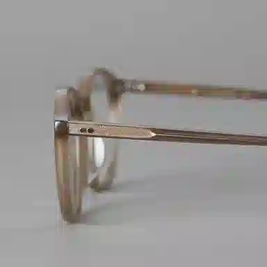 青雉作 复古轻量化细边 板材镜架 椭圆形 光学镜架 男女同款情侣款 玳瑁色 豆蔻色 黑色