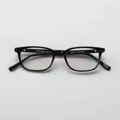 青雉作 日式中性稳重通勤矮框 板材镜架 长方形 光学眼镜 男女同款情侣款