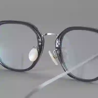 【可配度数】 青雉作 日杂封面款中金高定贝母鼻托镜框小众精致六边形超轻量化近视眼镜 β钛板材 方形 光学镜架 女款 玳瑁色日本灰黑色