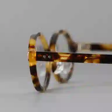 【可配度数】 青雉作 袖珍小脸版书高知风书卷气小框文艺范高度近视镜框 塌鼻梁带可调鼻托 意大利板材 椭圆形 光学镜架 女款