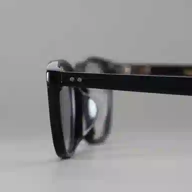 青雉作 日式中性稳重通勤矮框 板材镜架 长方形 光学眼镜 男女同款情侣款