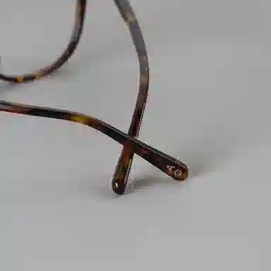 【可配度数】 青雉作 高定版日潮经典细边方框手工眼镜 日式简约大框轻量化近视镜框宽脸大脸 板材 方形 光学镜架 男女同款情侣款 玳瑁色