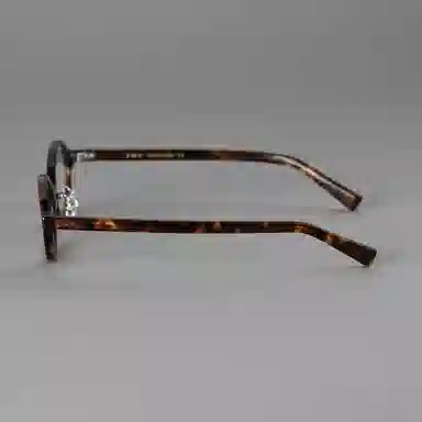 【可配度数】 青雉作 袖珍小脸版书高知风书卷气小框文艺范高度近视镜框 塌鼻梁带可调鼻托 意大利板材 椭圆形 光学镜架 女款