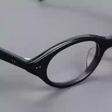 青雉作 厚框佩戴舒适 合金酷酸板材 猫眼 光学镜架 女款 玳瑁色 黑色