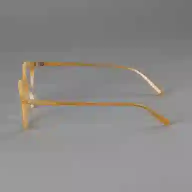 青雉作 日式小众复古波士顿框型 文艺近视镜框 手工轻量化轻盈 细框超轻双拼色 板材镜架 圆形 光学眼镜 男女同款情侣款 焦糖玳瑁色 杏色