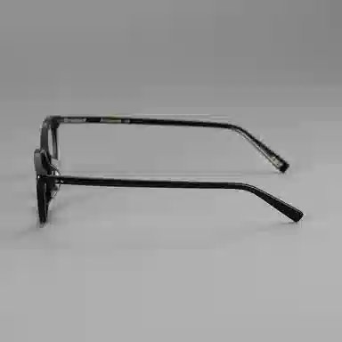 【可配度数】 青雉作 日式通勤矮方框眼镜高度近视镜框 大脸窄框弹簧铰链不夹头轻量化 板材 长方形 光学镜架 男女同款情侣款 玳瑁色 黑色