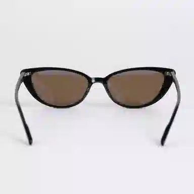 青雉作 好莱坞女王范复古玳瑁色 小框欧美度假风偏光驾驶 轻量化倒三角细框 醋酸板材 猫眼 太阳眼镜 女款