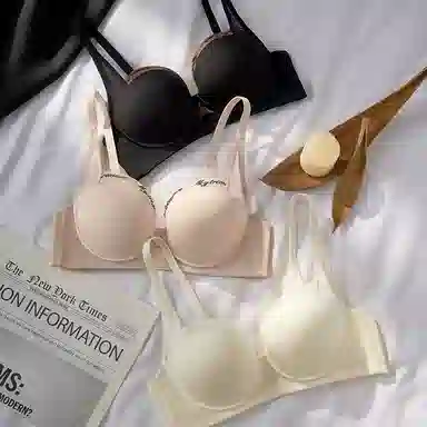 北极绒 聚拢上托文胸 女款