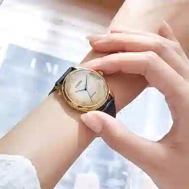 Citizen Eco-Drive Women's Yellow Dial