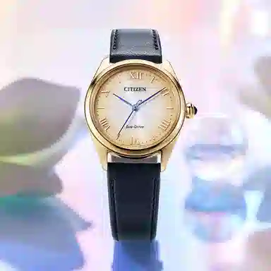 Citizen Eco-Drive Women's Yellow Dial