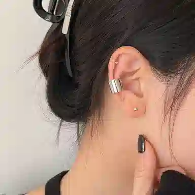 EAR PARTNER Screw Stud Earring 925 Silver