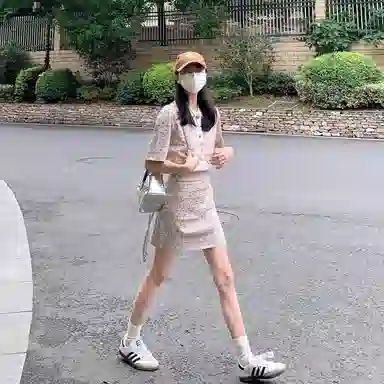 d'zzit Knit Short Sleeve Dress Deep Khaki