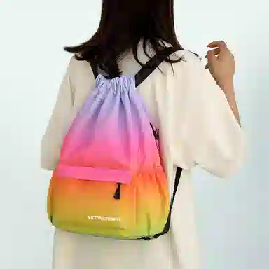 维多利亚旅行者 篮球包 足球束口袋日常休闲抽绳包  牛津布 男女同款 多色