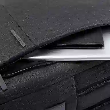 维多利亚旅行者 休闲商务风 皮膜 双肩包 常规 男女同款情侣款 曜石黑/现代灰/石墨灰