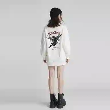 BIG TIME REGAL Pullover Sweatshirt Black