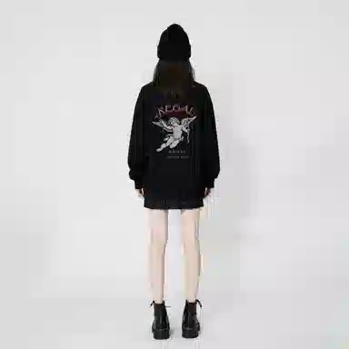 BIG TIME REGAL Pullover Sweatshirt Black