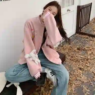 袋鼠 可爱时尚玩偶可盐可甜外套棒球服 女款