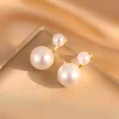 韵系 法式轻奢小众 铜镀金 耳环 女款