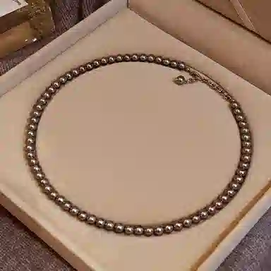 韵系 法式复古轻奢 仿珍珠 项链 女款