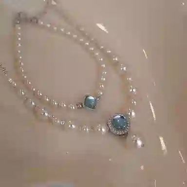 韵系 法式碎银子 铜镀金 项链 女款