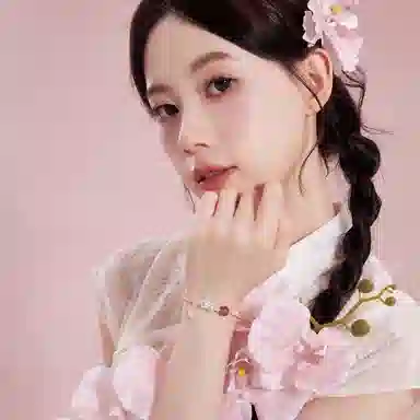 韵系 新中式貔貅福牌小众编织 玻璃 手链 女款