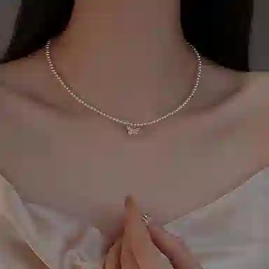 韵系 小众设计感高级颈链 锆石 项链 女款